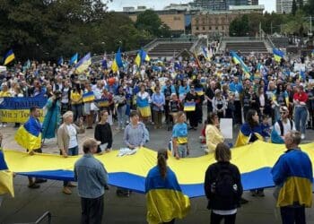 В понад 700 містах понад 60 країн світу відбуваються акції солідарності та підтримки України (ФОТО, ВІДЕО)