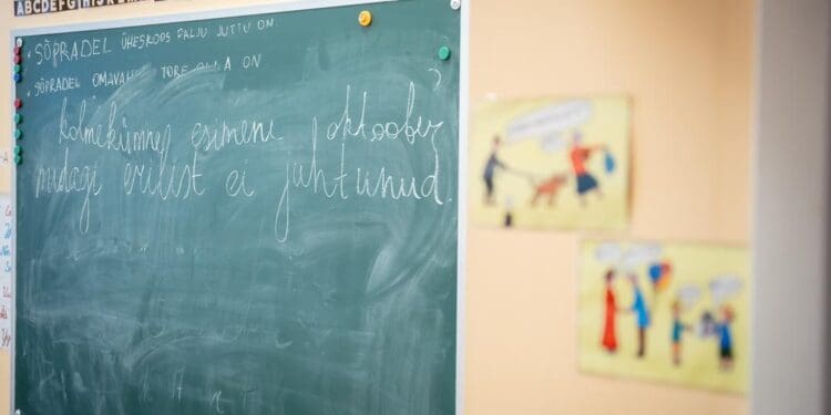 Для біженців з України у Естонії уже цієї  осені почнеться перехід на естонську під час навчання у школах