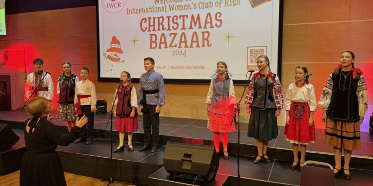 У Ризі відбувся різдвяний ярмарок, на якому був представлений український стенд