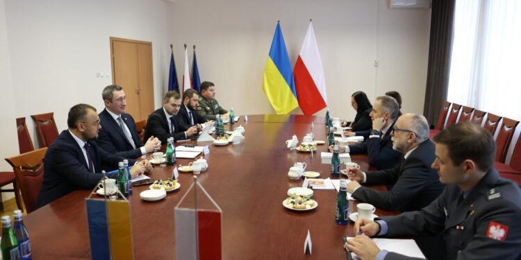 Чернишов обговорив із главою МВС Польщі механізм продовження статусу біженця для українців