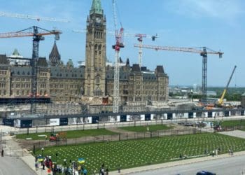 В Оттаві створили тимчасовий меморіал в пам’ять про вбитих Росією українських дітей