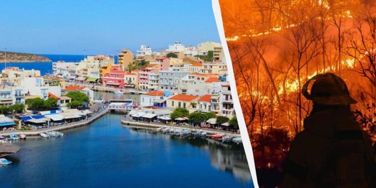 Найбільший острів Греції охопили лісові пожежі: проводиться евакуація