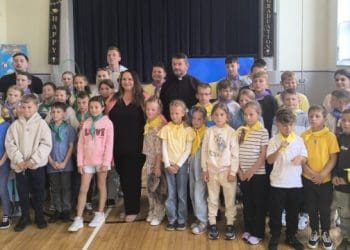 В Ірландії українські діти долучилися до відзначання Дня Державності України