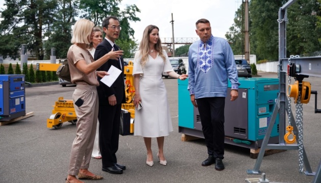 Укрзалізниця отримала від Японії обладнання для ремонту та модернізації інфраструктури