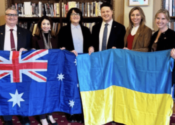 Українська делегація зустрілася з групою друзів України в парламенті Вікторії