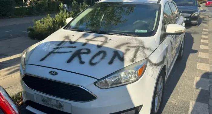 «На фронт». У Вроцлаві вандали розмалювали авто українки