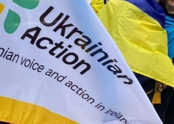 Українці в Дубліні вийшли на протест до посольства РФ