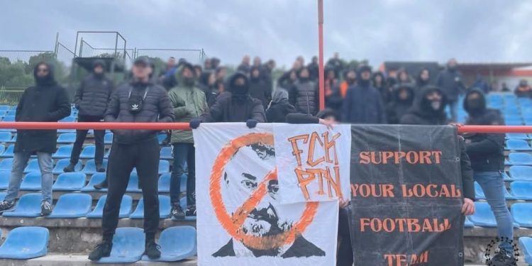 Хорватські ультрас приєдналися до антипутінської акції